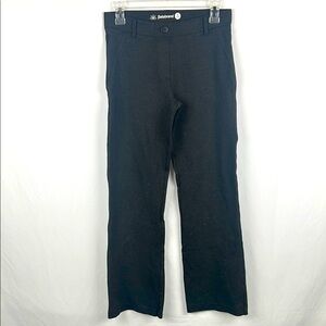 Betabrand Woman’s Black/Gray Stretchy Dress‎ Pants Size Small Long